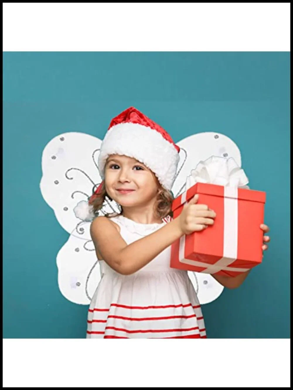 Kids Sparkle Butterfly Wings Costume Dress Up